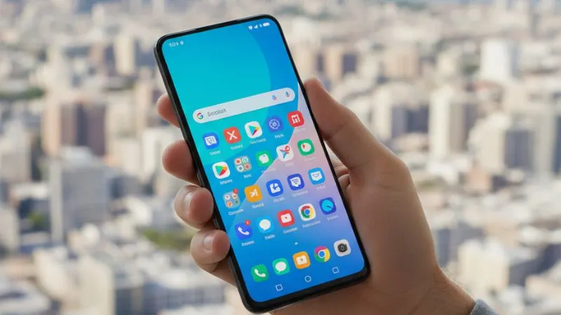 Redmi Note 14 Series AMOLED display in hand