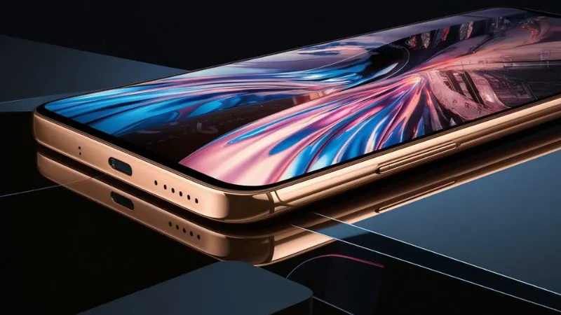 OnePlus 13s smartphone with 6.32-inch LTPO OLED display, flat-edge design, and Green Silk color