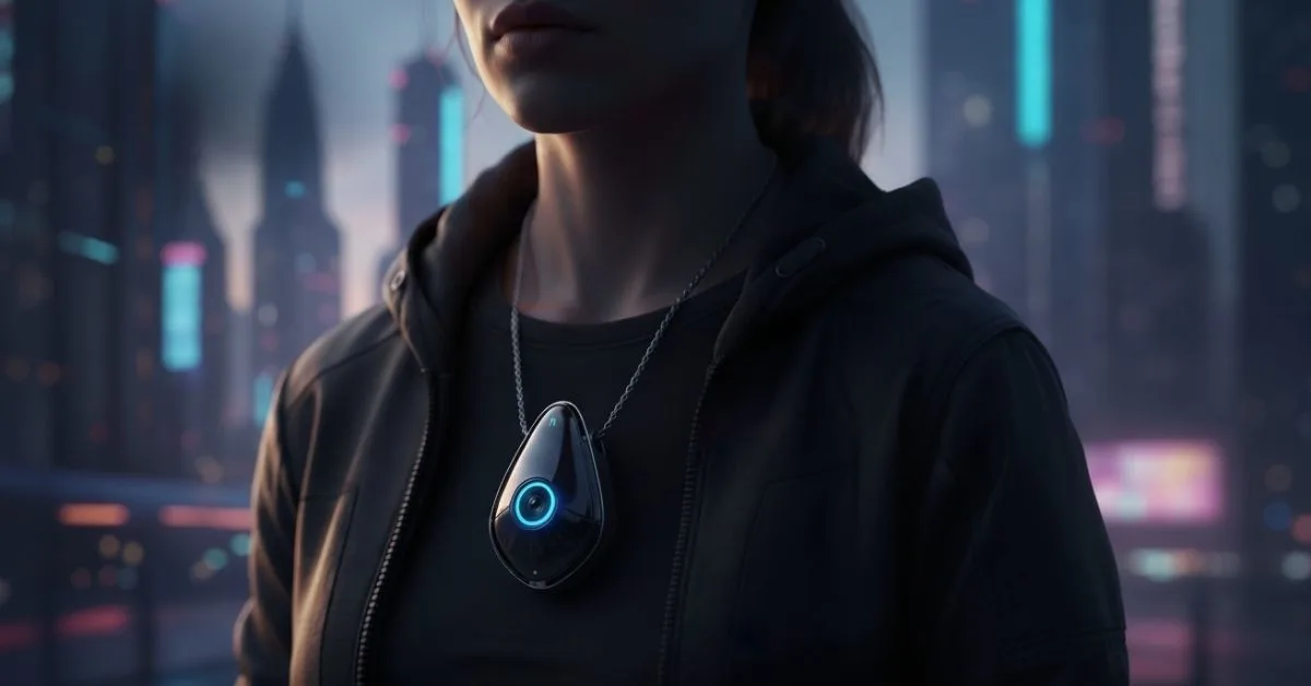 OpenAI GPT-4o Pendant Camera thumbnail showing wearable gadget on person