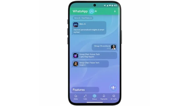 WhatsApp 2025 में नए स्मार्ट फीचर्स और Meta AI इंटरफेस का वास्तविक