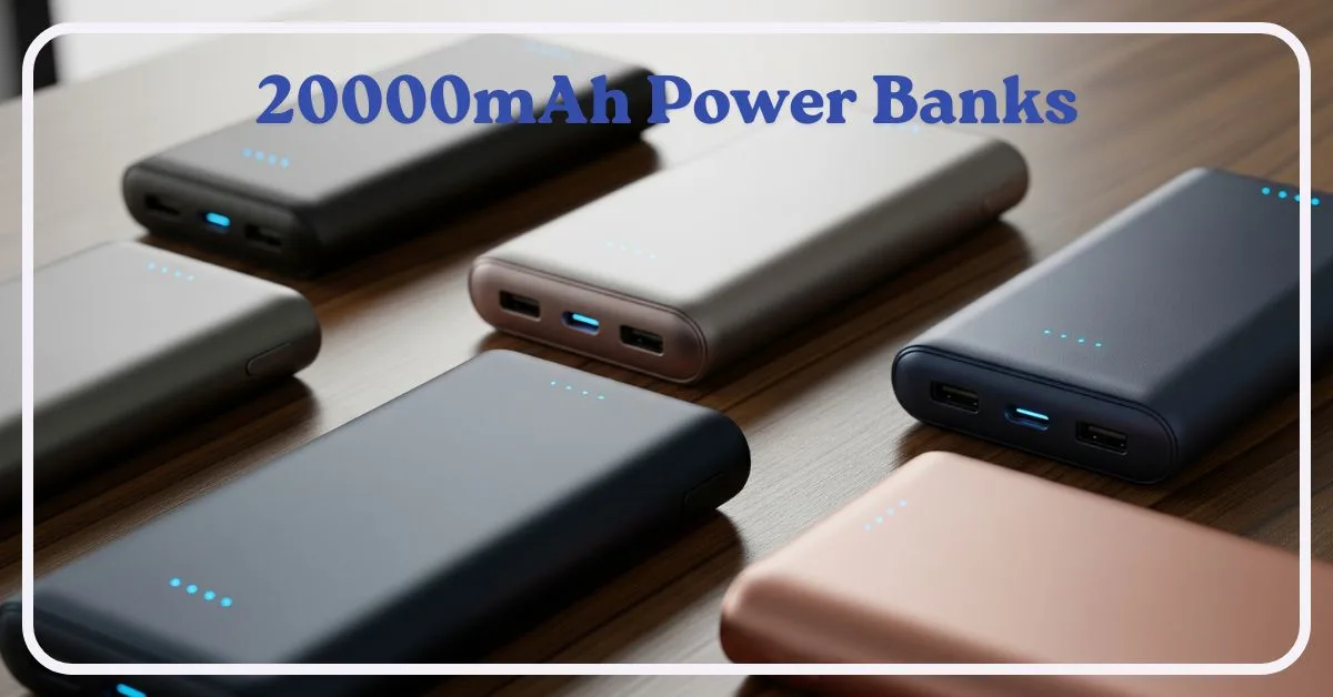 भारत 2025 के बेस्ट 20000mAh Power Banks – Fast Charging और Budget Options