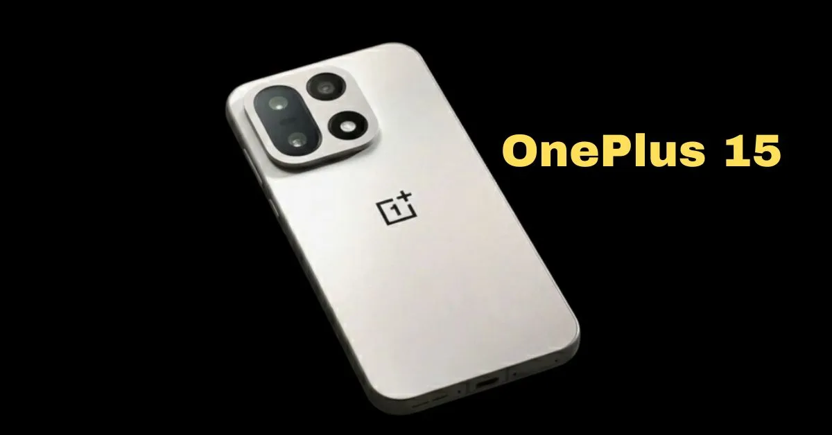 OnePlus 15 -realistic concept image on desk for launch article thumbnail