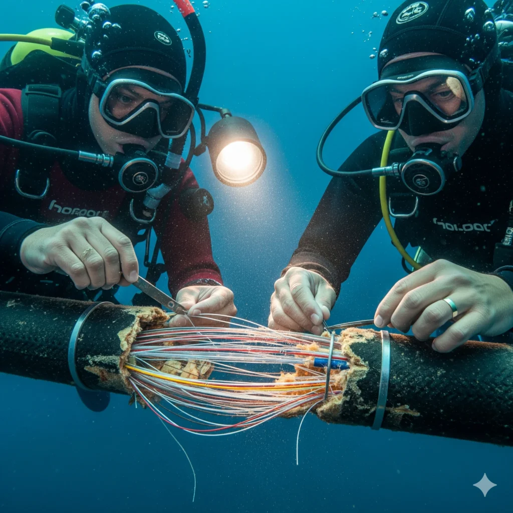 submarine cables global internet backbone