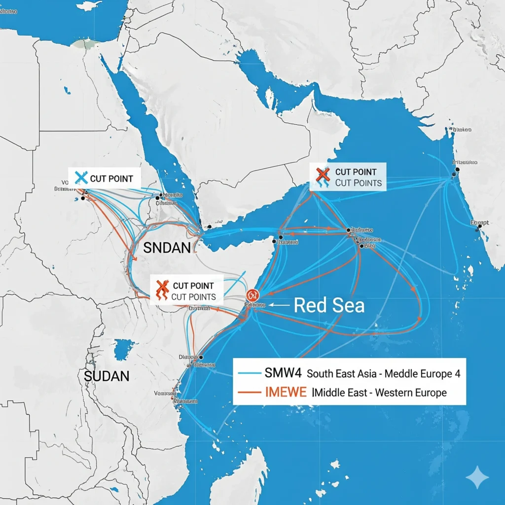 submarine fiber optic cables