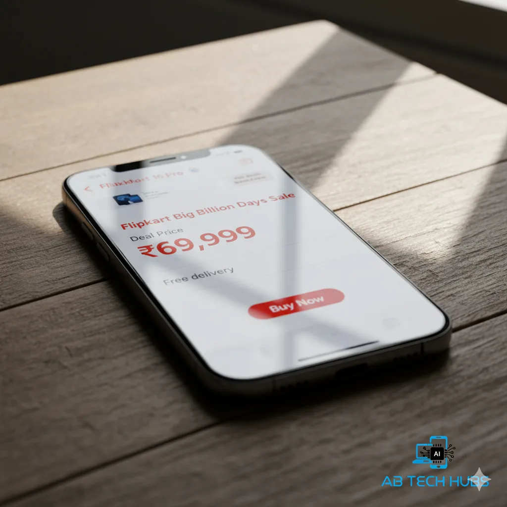 iPhone 16 Pro Flipkart Big Billion Days sale daam