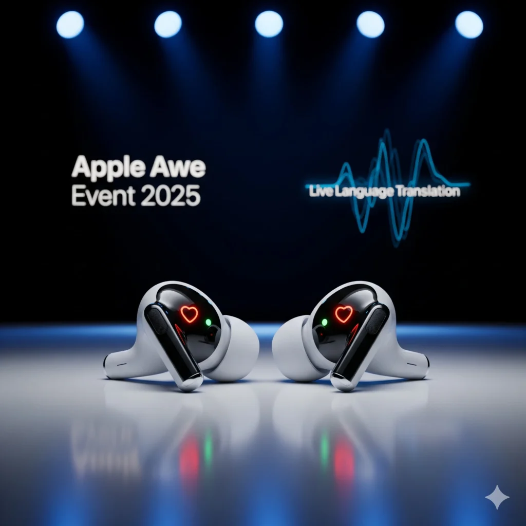 Apple AirPods Pro 3 with health sensors and live translation launched at Apple Awe Event 2025