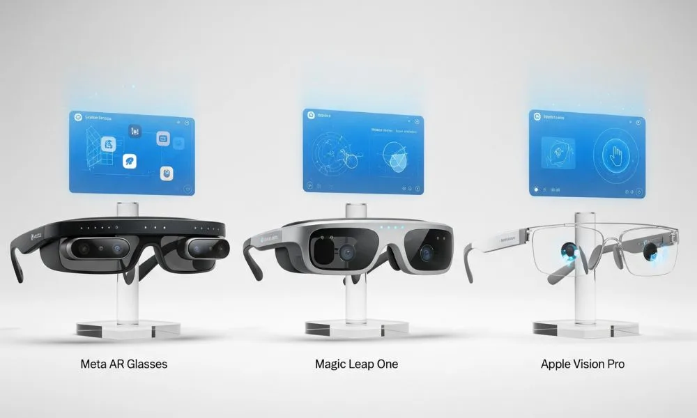 Meta AR Glasses vs competitors feature comparison