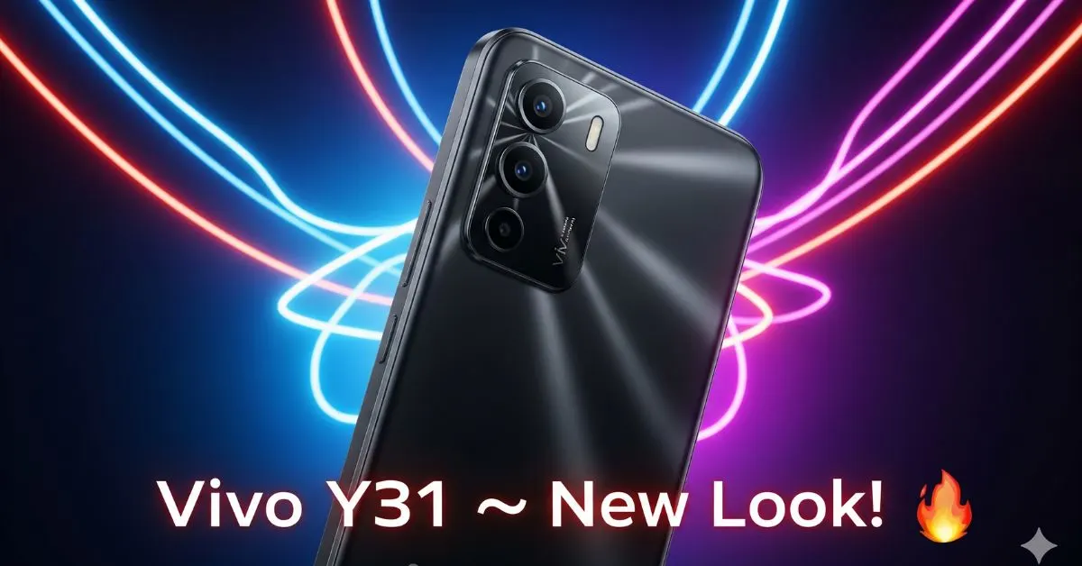 Vivo Y31 triple rear camera and sleek design