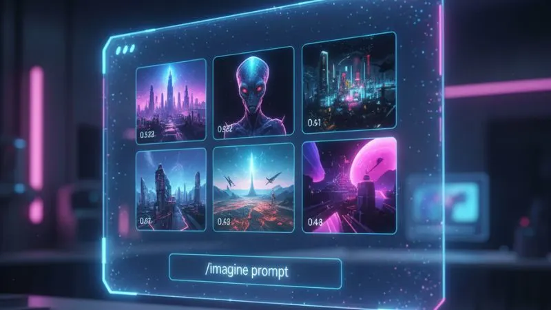 MidJourney Imagine Command से AI images बनाना
