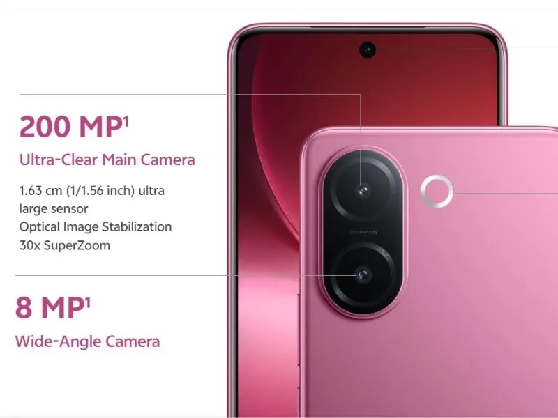 Vivo V60e 5G Camera
